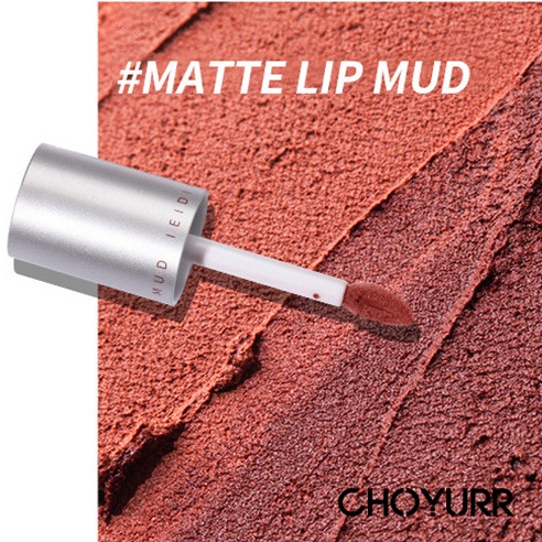 【COD】Lip Mud Waterproof Long Lasting Lipstick Matte Velvet Soft Mist Lip Tint Lip Cream Korean Makeup Original Import-CH