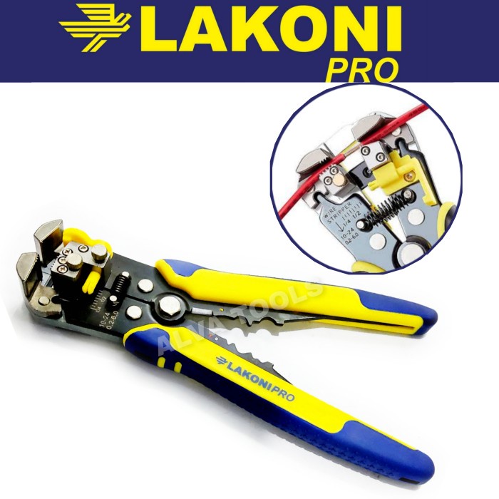 Tang Potong Lakoni Tang Potong Kupas Kabel Otomatis Automatic Wire Stripper 401800