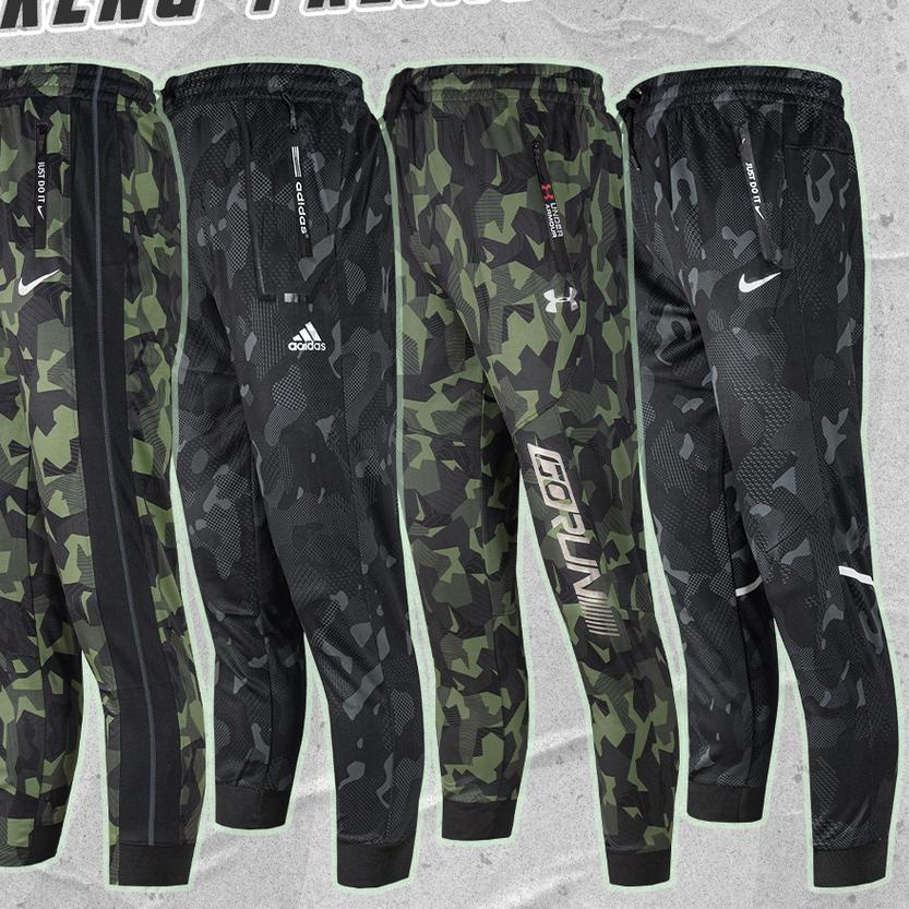 ✺ Jogger Pants Pria Loreng Import / Joger Pria Premium / Celana Training Pria Army ✳