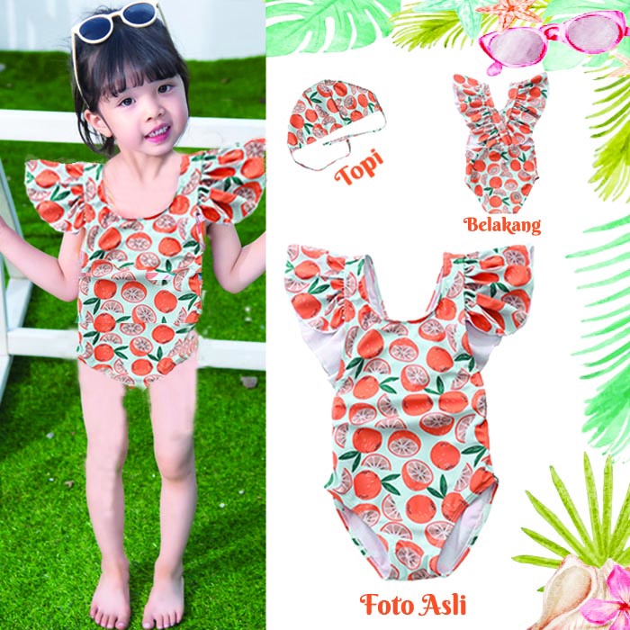 Baju Renang Anak Perempuan Import Branded Baju Renang Anak Cantik Swimsuit Anak Perempuan Ballerina