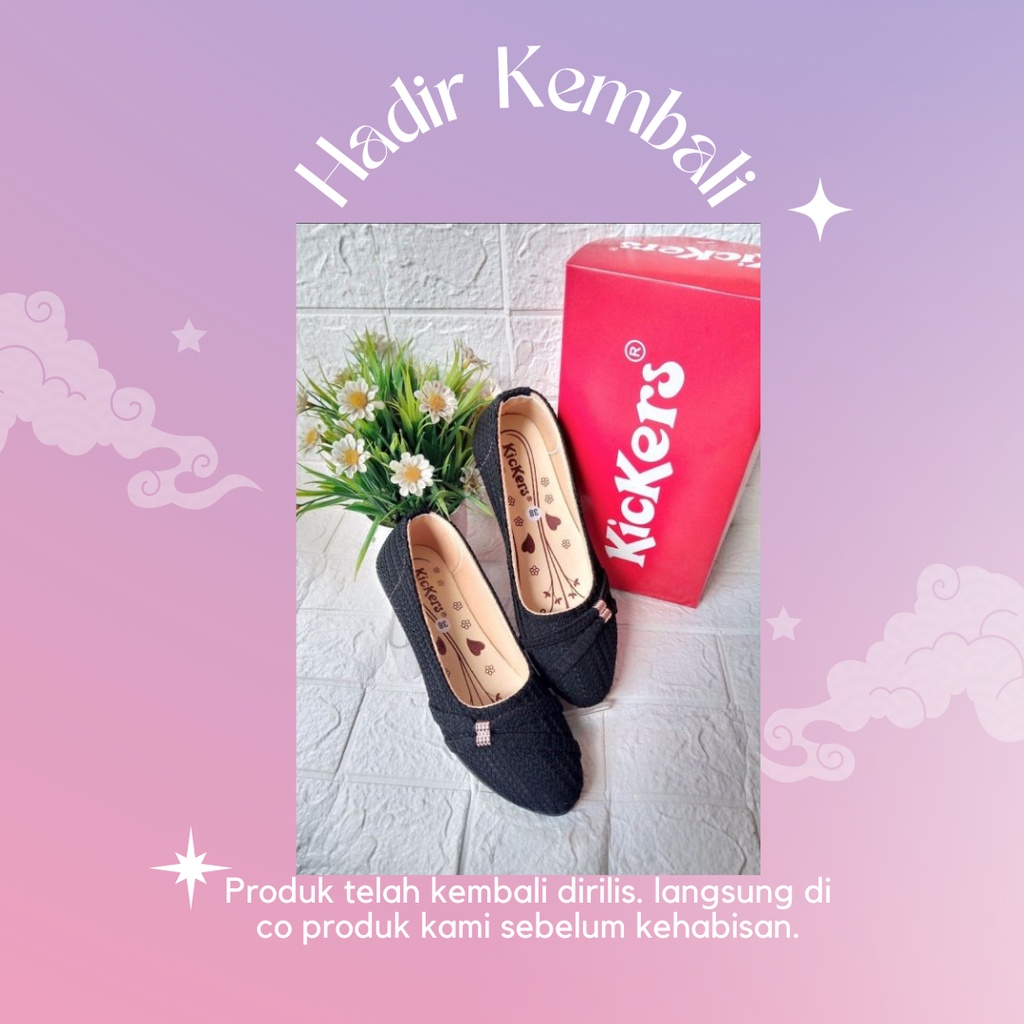 Sepatu Rajut Terbaru Selempang | Sepatu Kantor