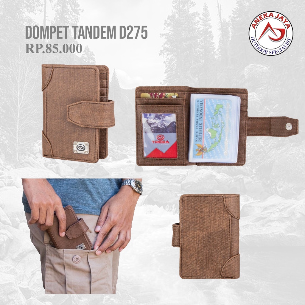 Dompet Lipat Dompet Kartu Tandem D275