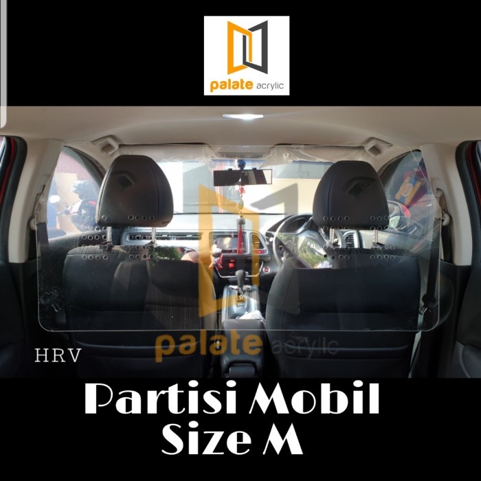 Stopper Partisi Mobil / Pembatas / Pelindung / Pengaman Covid