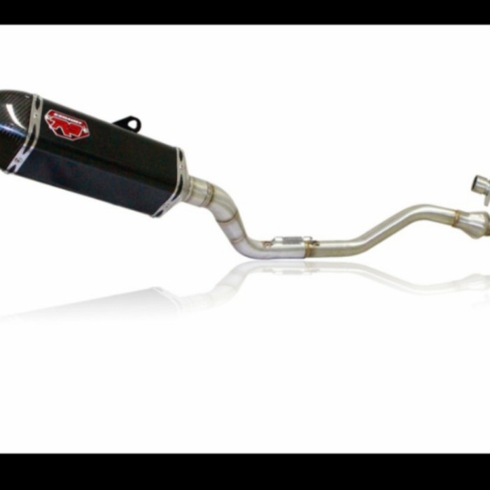 KNALPOT R9 HONDA CRF 150L MGX BLACK SERIES