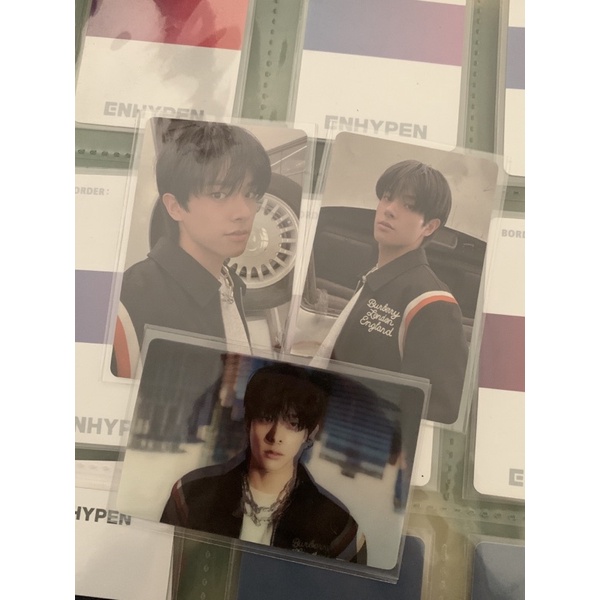 photocard lenti jake down bdc