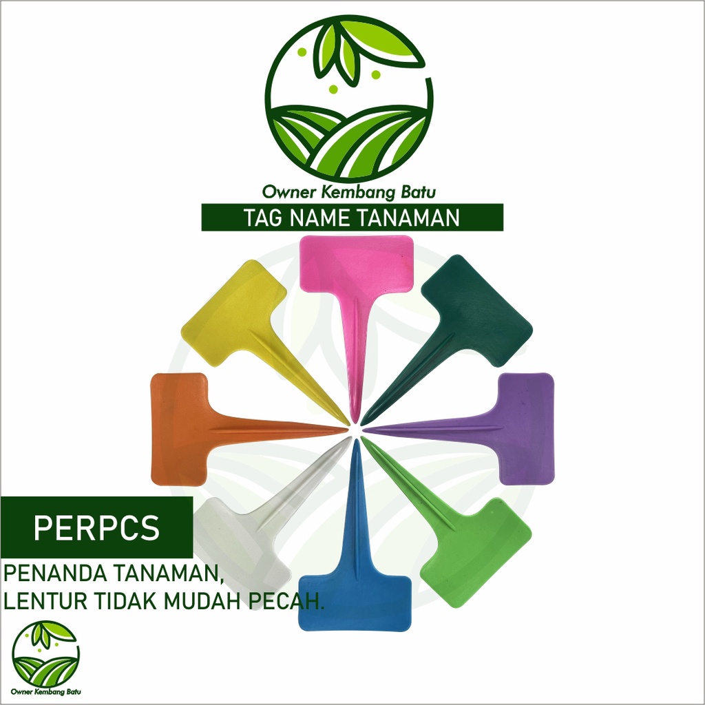 Label Tag Anggrek Tag Name Anggrek Penananda Tanaman Tahan Air
