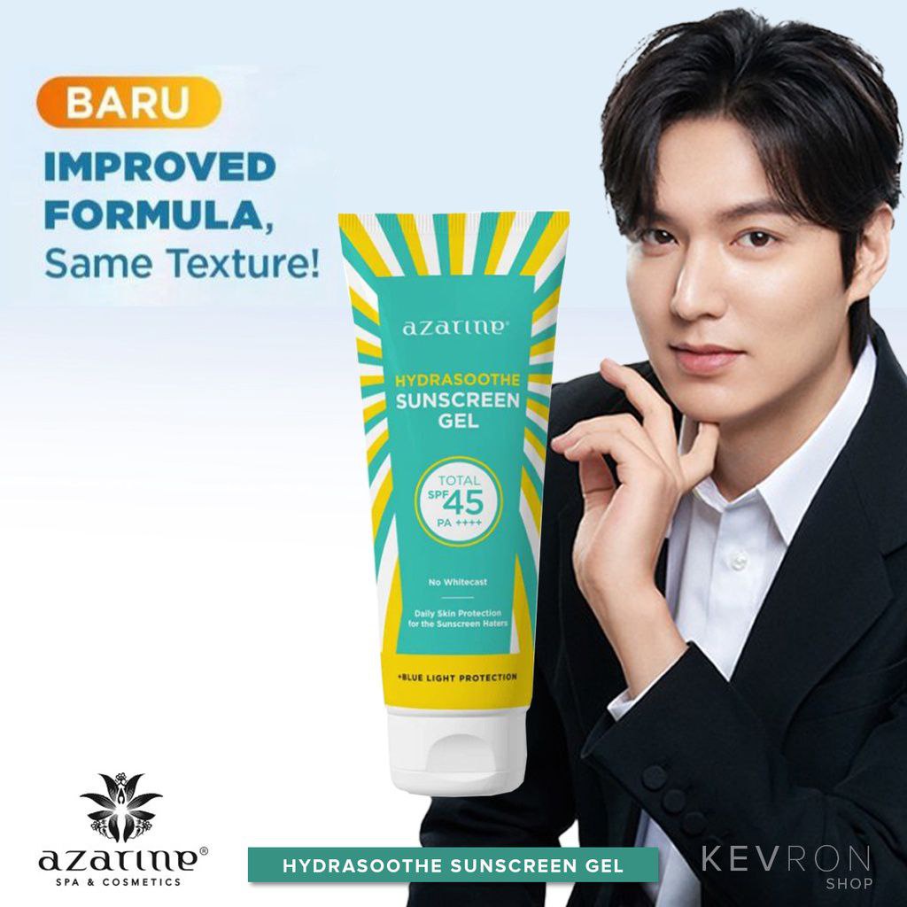 [TWIN PACK] [KEMASAN LAMA] Azarine Hydrasoothe Sunscreen Gel SPF 45 PA++++ ORGANIC SUNSCREEN / KEMASAN LAMA