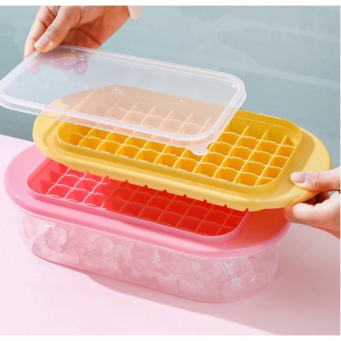 Best Seller Kotak Cetakan Es Batu Simple Praktis / Box Cetakan Es Batu