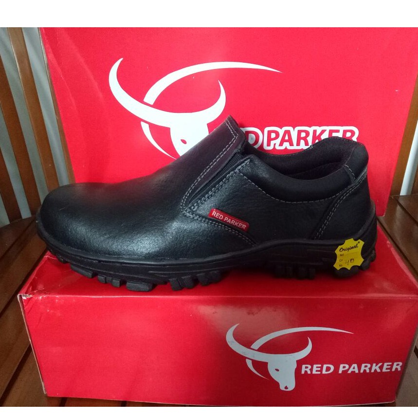 Sepatu Safety Shoes Red Parker P 182 Original Sepatu Safety Size 38-43