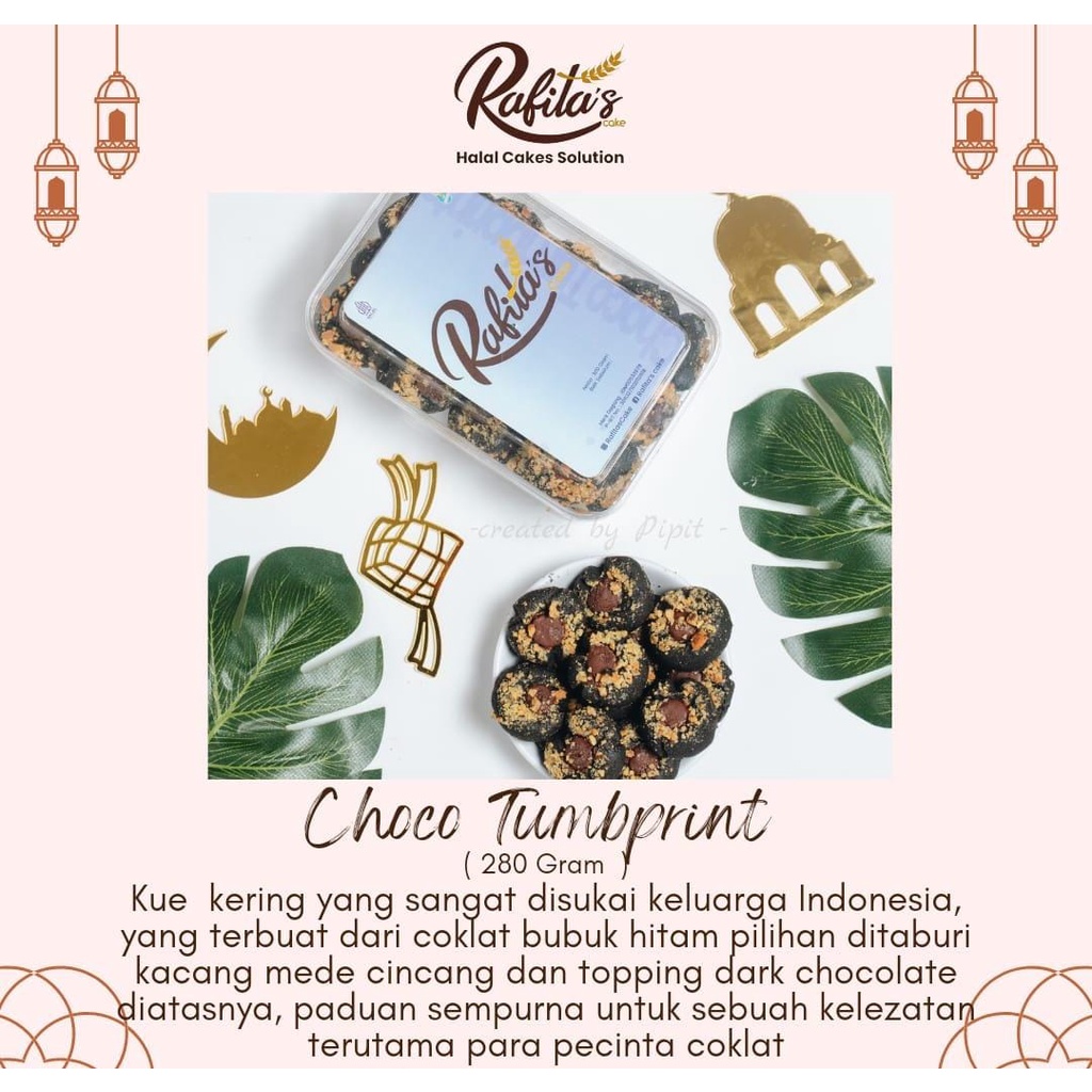

Kue Kering Choco Tumbprint Rafita's