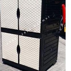 ☆ lemari plastik mini susun 2 / lemari 2 susun / lemari pakaian plastik ☃