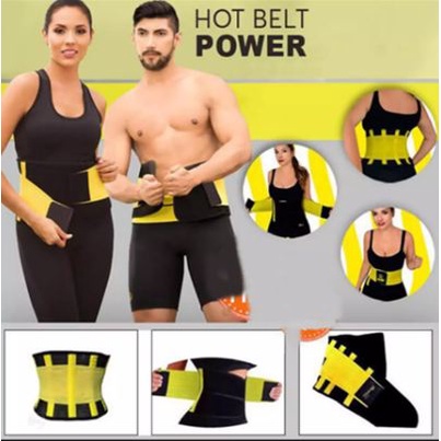 Korset Hot Shaper Belt Neotex Double Perekat Sabuk Korset Pelangsing Pembakar Lemak