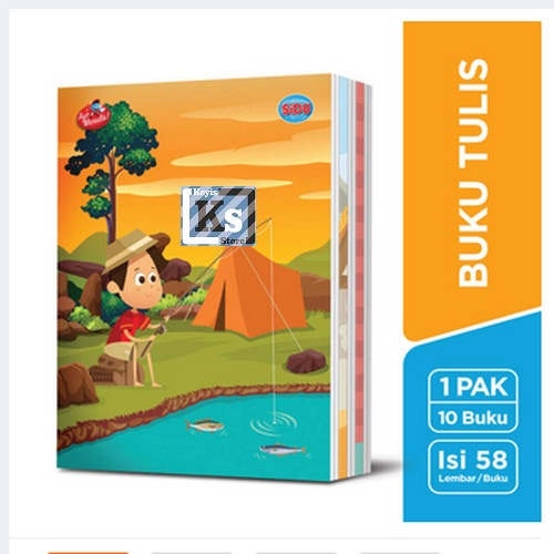 

Buku Tulis SIDU Isi 58 Lembar 1 Pak
