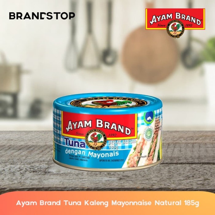 

Ayam Brand Ikan Tuna Kaleng Mayonnaise Mayo Natural 185g
