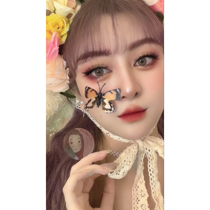 Butterfly Decoration Aesthetic Photo Prop Properti Foto Konten Video Content Kosmetik Garden Make Up Korean Style Korea Craft Hiasan Decorations Wedding Party Cosplay