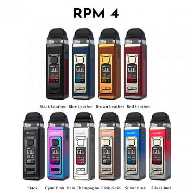 RPM 4 PODS KIT / VAPOOR RPM 4 60W 1650MAH AUTHENTICS