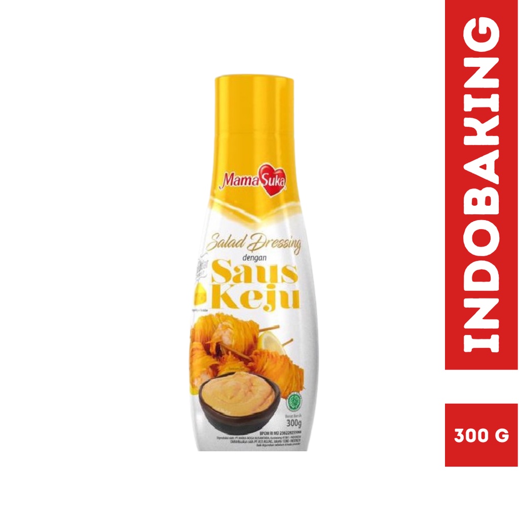 

Mamasuka Cheesy Mayonaise Salad Dressing Saus Keju Botol 300g