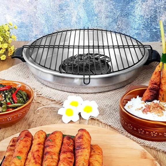 Maspion Alat Pemanggang Fancy Grill 33 cm / Alat Pemanggang Maspion MURAH