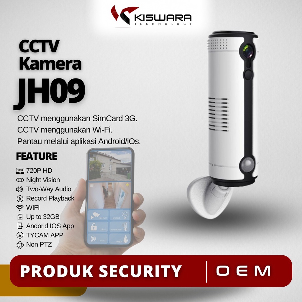 JH09 CCTV IP Smart 3G WIFI Home Camera [TYCAM]