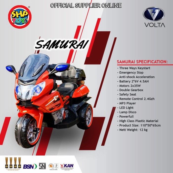 MAINAN MOTOR AKI ANAK LAKI LAKI RODA 3 TERBARU BERKUALITAS KEREN MURAH TERBARU