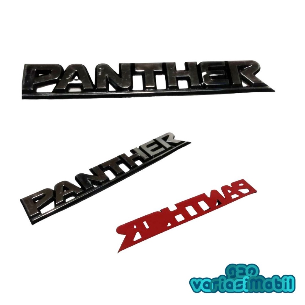 EMBLEM TULISAN MOBIL PANTHER BESAR
