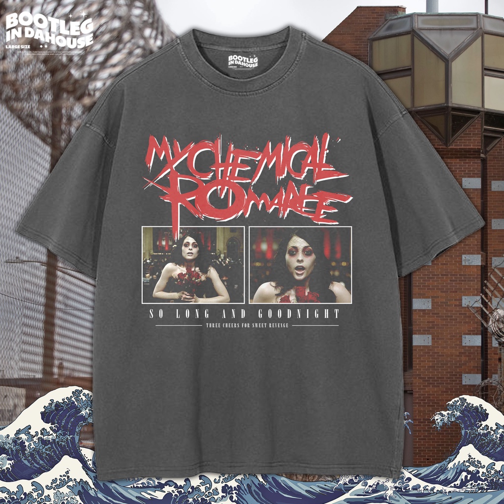 MY CHEMICAL ROMANCE Oversize T-shirt / Kaos Oversize MY CHEMICAL ROMANCE