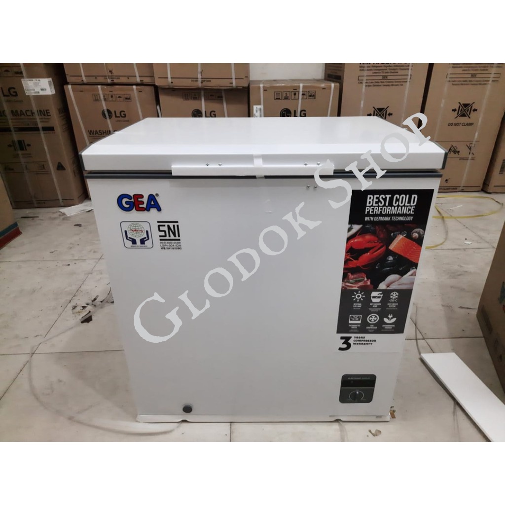 Chest Freezer GEA AB-208 Freezer Box AB208r 200 liter BATAM