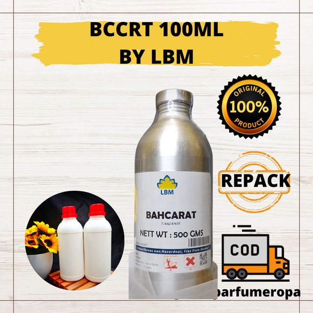 Bibit Parfum BAHCARAT 100ML REPACK BY LBM - MINYAK WANGI - REFILL PARFUM - GROSIR - ORIGINAL RESMI P