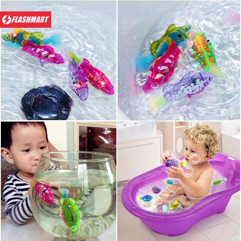 Flashmart Mainan Ikan Elektrik Fish Tank 1 PCS - 8823-2
