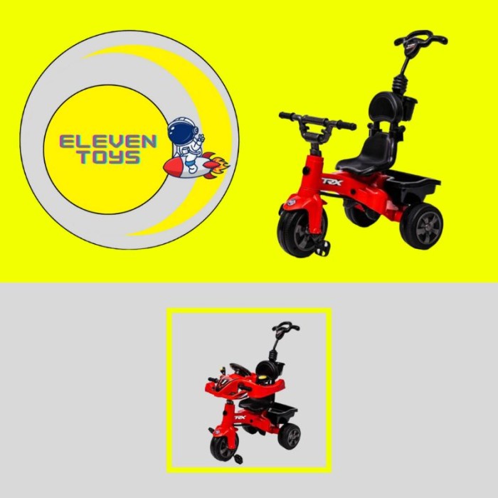 sophiadshop - New  Trx 575 Shp mainan sepeda anak 1-5 tahun / mainan sepeda anak
