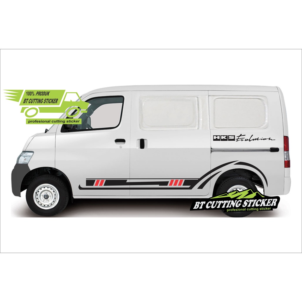 STIKER VARIASI MOBIL GRANMAX MINIBUS STIKER DAIHATSU LUXIO STIKER LIST MOBIL GRANMAX STIKER GRANMAX 