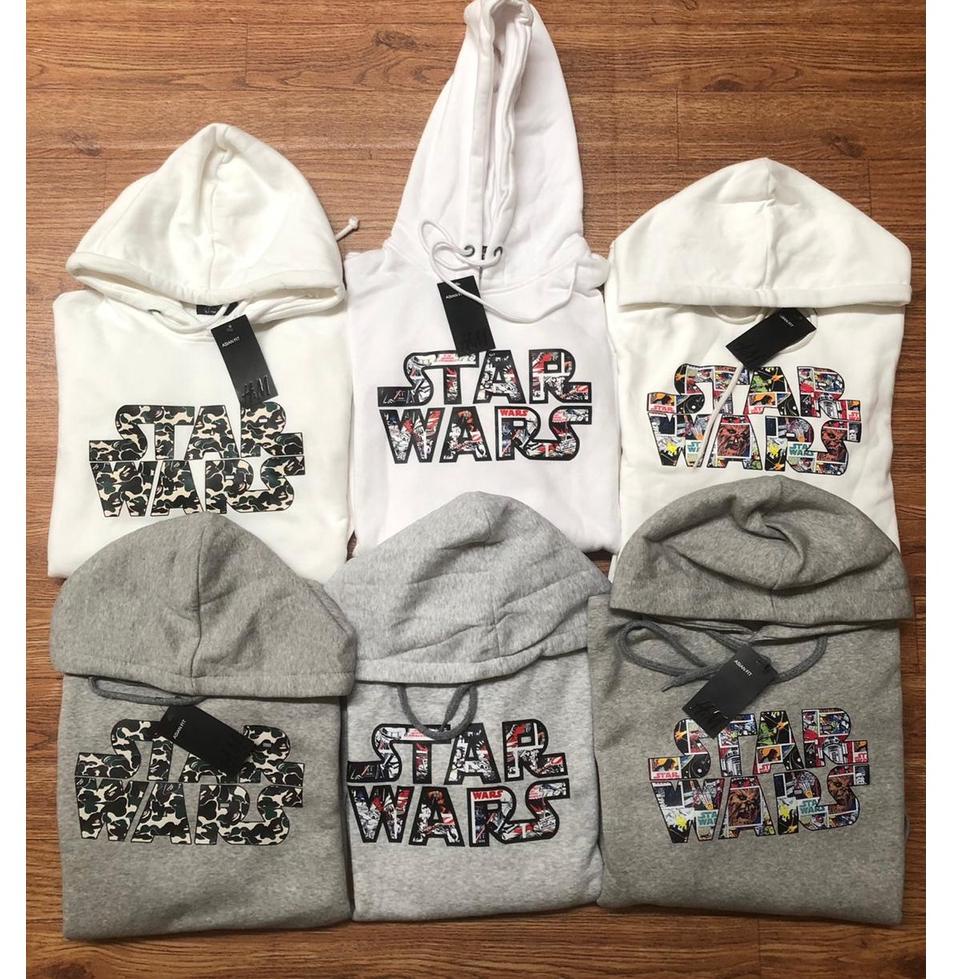 BEST SELLER HOODIE SWEATER PULLOVER STARWARS COMIC CAMO ABATHING APE H&M HNM HM| PULL AND BEAR | PUL