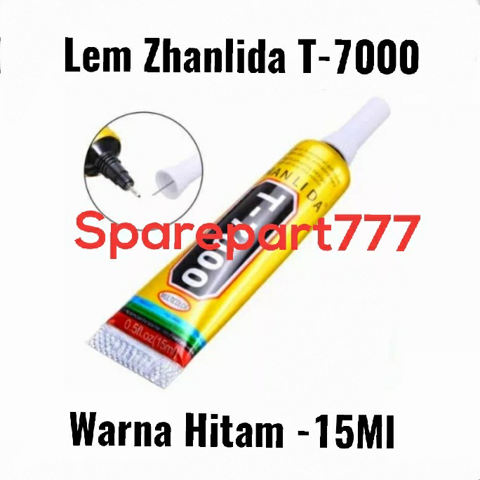 

Lem LCD Touchscreen Ori Zhanlinda T7000 15ml Warna hitam