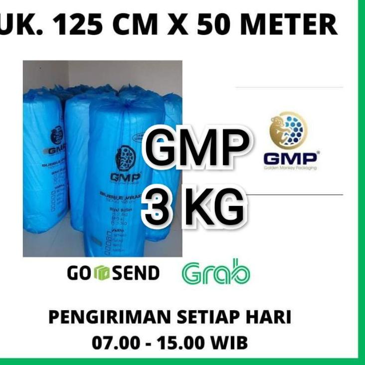 

Get It Now Bubble Wrap Roll MURAH TEBAL (50X125) Premium GMP 3KG ukuran 50 Meter X 125 CM / BUBBLE WRAP TEBAL / BUBBLE WRAP TEBAL HITAM / BUBBLE WRAP TEBAL PUTIH / BUBBLE WRAP TEBAL BENING / pelindung pembungkus kemasan pengaman barang pecah belah