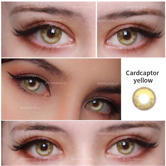 MYSTIC Eyes Cardcaptor Normal Eyes Series 14,5 mm Soflens - Soflen Mata Anti Kering