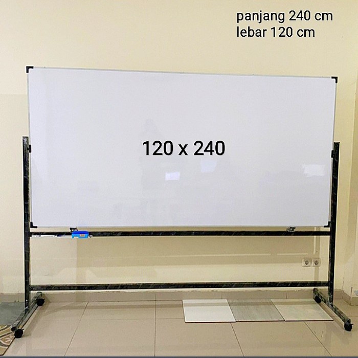 

Terlaris Whiteboard Standing 120X240 Cm