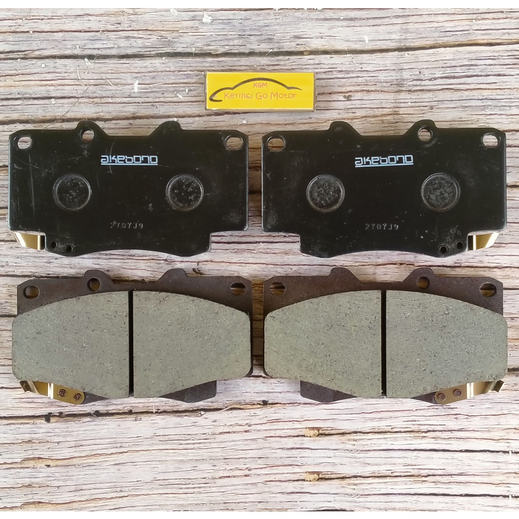 BRAKE PAD KAMPAS REM DEPAN FOTUNER 2007-2012 GEN 1 AKEBONO AN-547WK