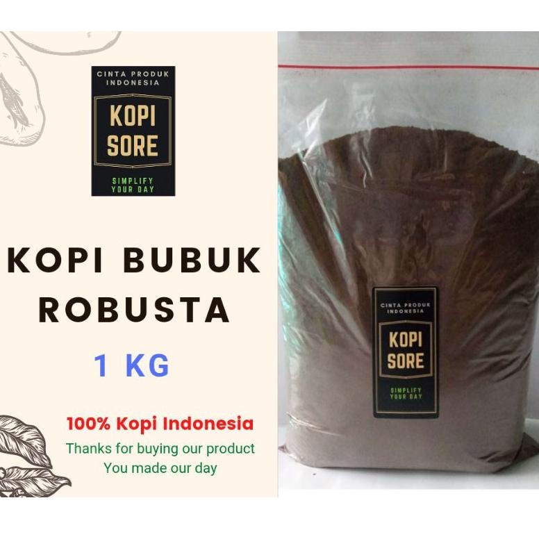 

Free Ongkir/ Kopi Bubuk 1 Kg - Harga Terjangkau, Harum, Nikmat, Packing Rapi, selalu ready