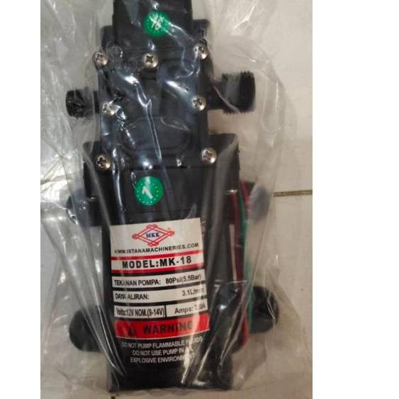 ☇ Pompa dinamo tangki semprotan elektrik sprayer aki bilik ❃