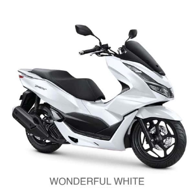 cover body full set putih PCX 160 PCX160 putih mutiara ori ahm