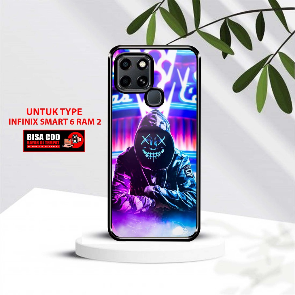 Case Infinix Smart 6 Ram 2 Terbaru [ Motif MRSMLW ] Softcase 2D Glossy Infinix Smart 6 Ram  - Case h