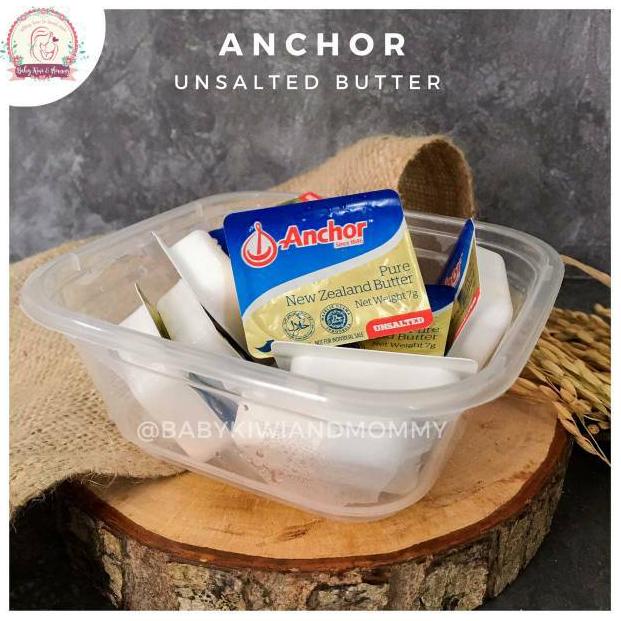 

【F⚡ASH SALE✅】 Anchor Unsalted Butter 7gr isi 10pcs free tempat