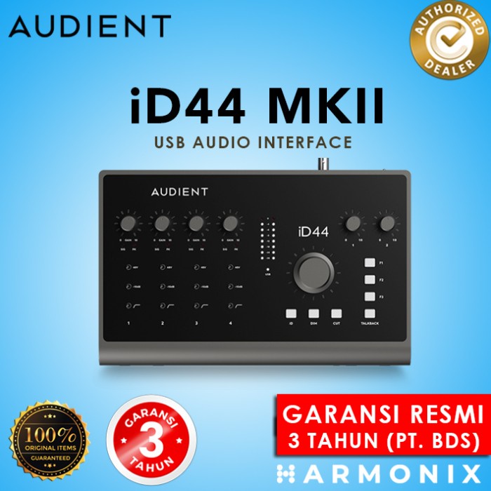 Terlaris Audient Id44 Usb Audio Interface