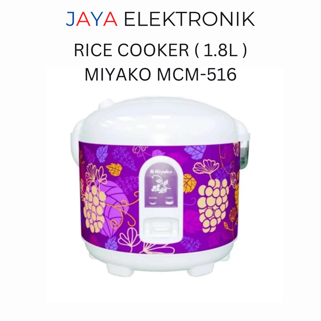 Rice Cooker SINGKAWANG MIYAKO MCM 516 - 1.8 L