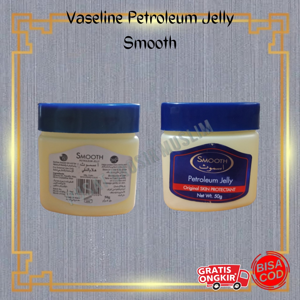 (ALL) Promo Vaseline BlueSeal Aloevera dan Vaseline Smooth Petroleum Jelly 50 ML