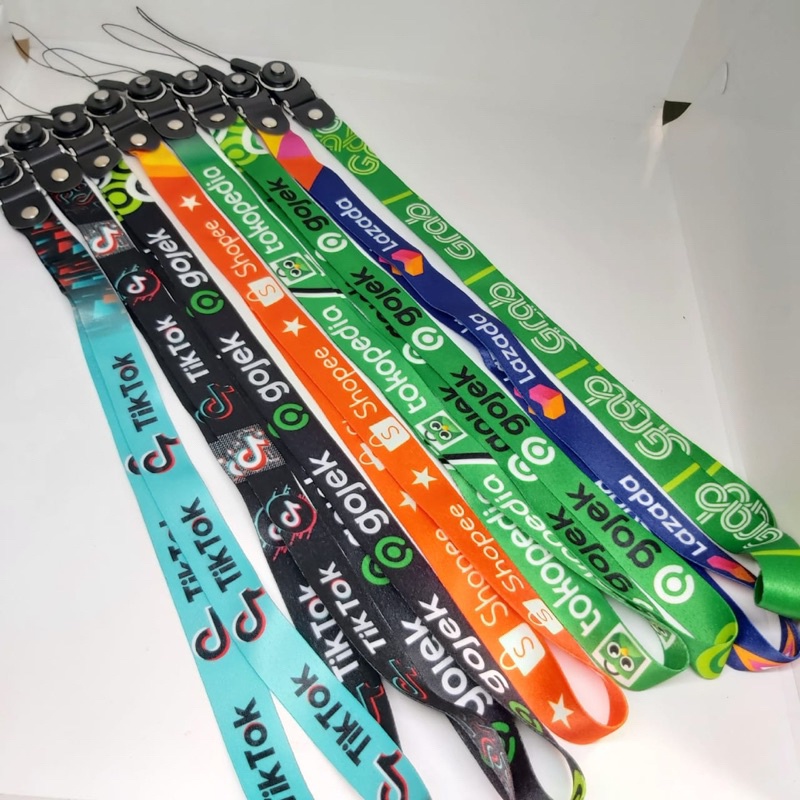 Murah Lebay Tali Gantungan Hp Panjang Motif Media Terbaru BY SMOLL