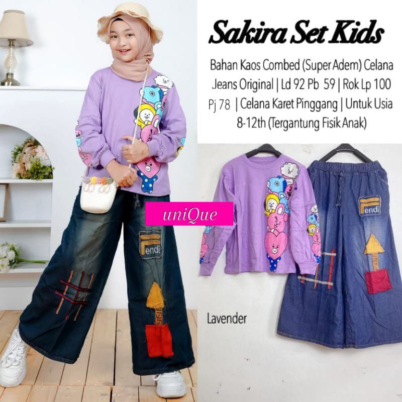 SAKIRA SET KIDS by unique