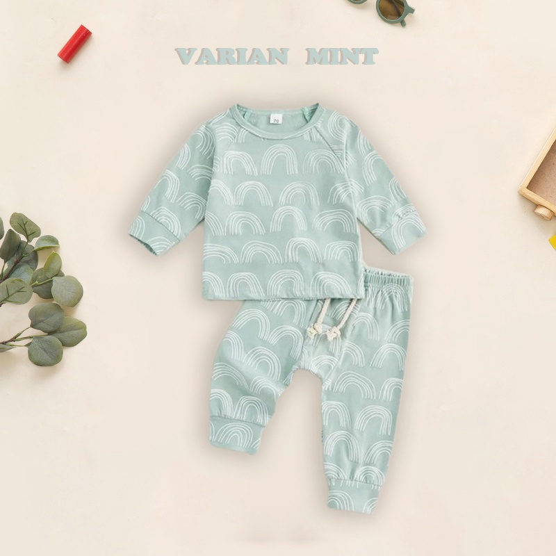 IL - SETELAN ANAK RAFAEL LENGAN PANJANG / SET ANAK BALITA LAKI-LAKI MOTIF