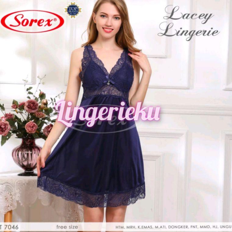 PALING LARIS Sorex 7046 BT Baju Tidur Wanita Lingerie Sorex Exclusive