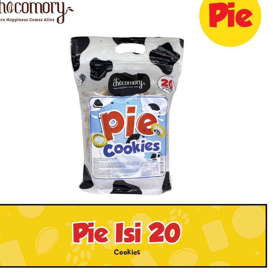 

Big Deal Chocomory Cookies & Cream Pie Isi 20 - 540 Gr x 1 Pc